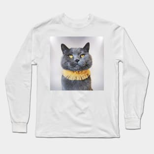 Morris The Cat - Feline Photo Long Sleeve T-Shirt